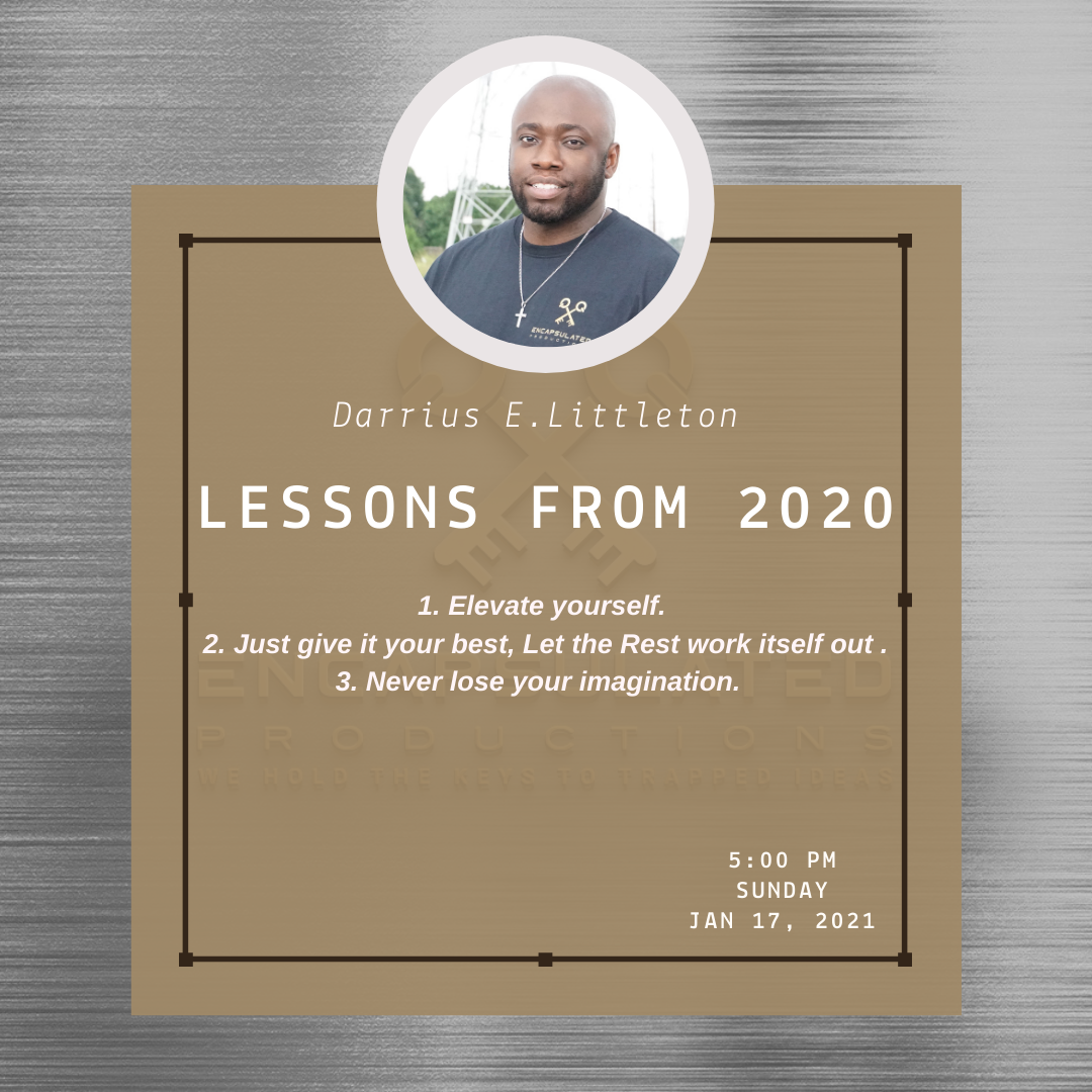 Lessons From 2020 - Never Lose Your Imagination