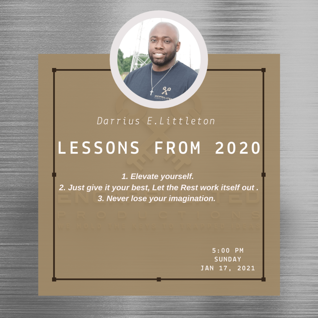 Lessons From 2020 - Never Lose Your Imagination