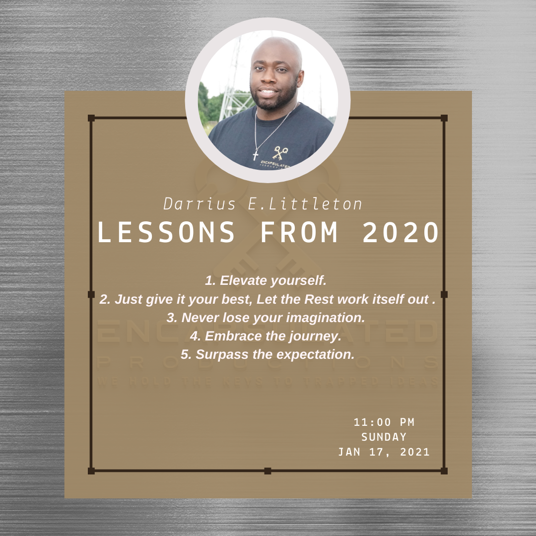 Lessons From 2020 - Embrace The Journey