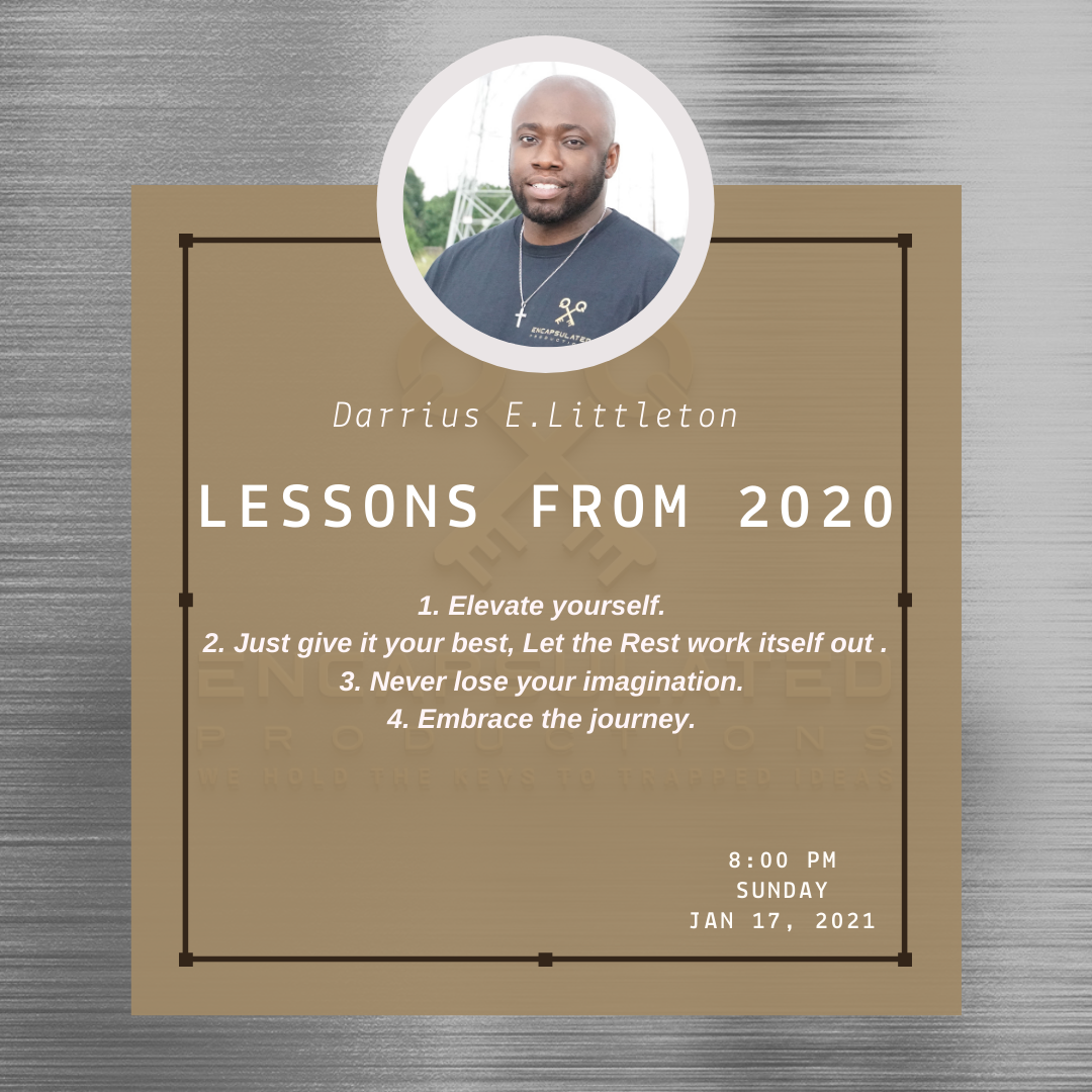 Lessons From 2020 - Embrace The Journey
