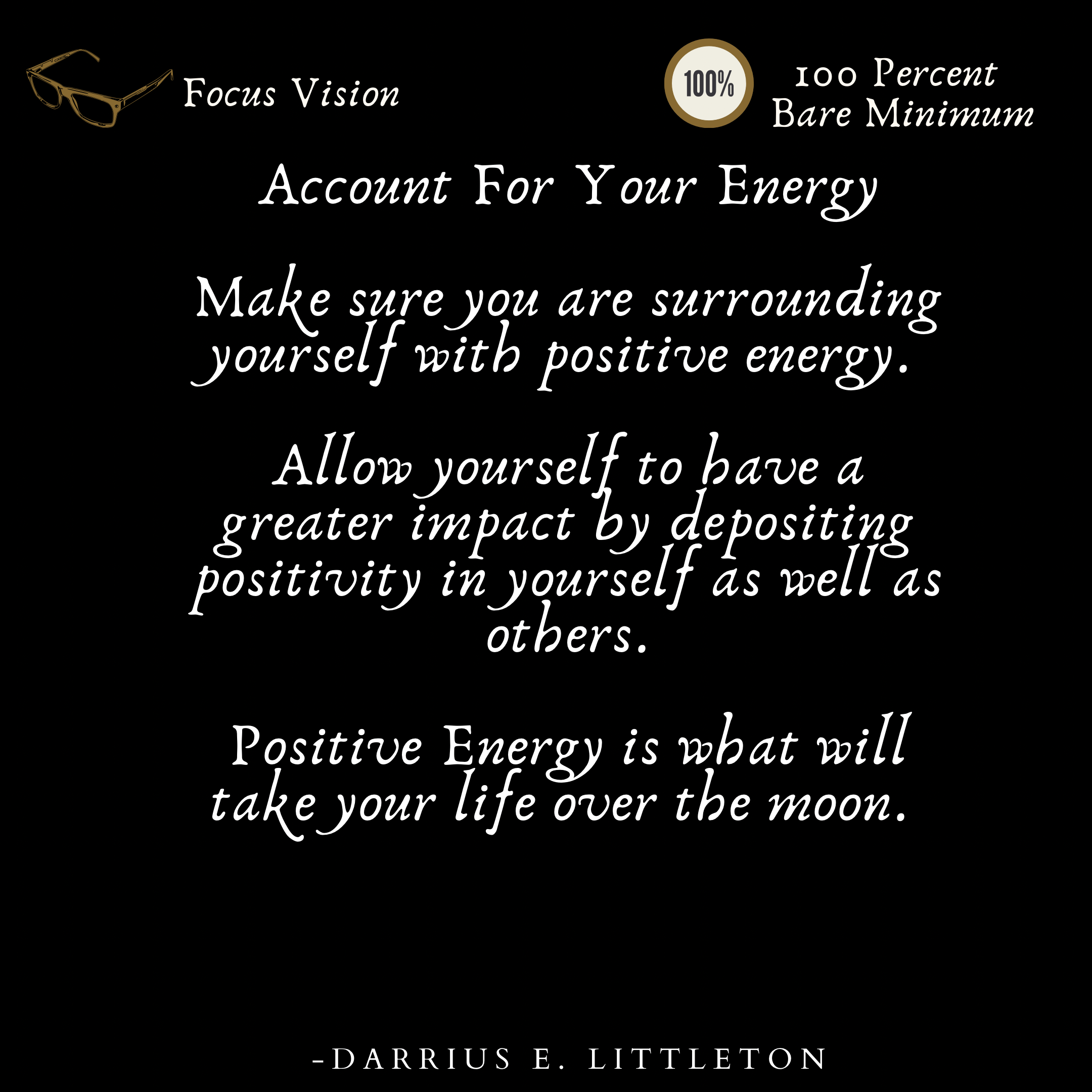 Account For Your Energy